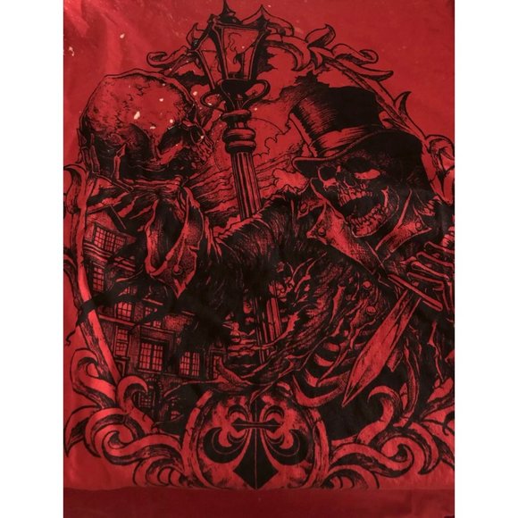 AFFLICTION Men's T-Shirt RIPPER Premium Black Label Biker - Picture 5 of 9